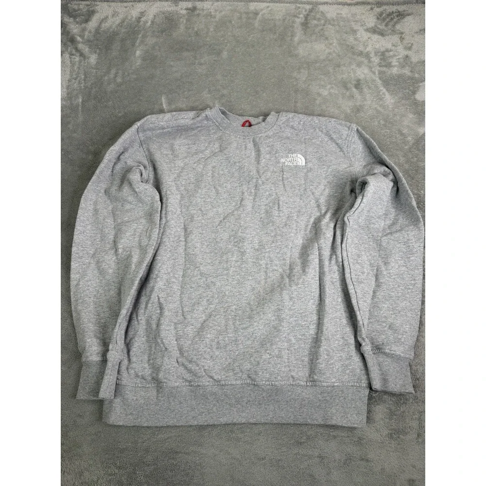 The North Face Men's Dome Crewneck Sweatshirt Size Medium Gray Outdoor